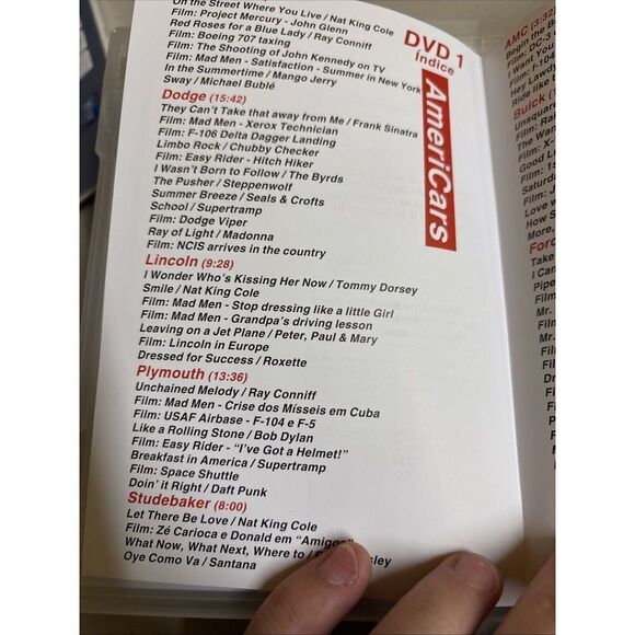 3 DVD Set: Americars: History of the American Car from 1945 Portuguese-English - Picture 6 of 8